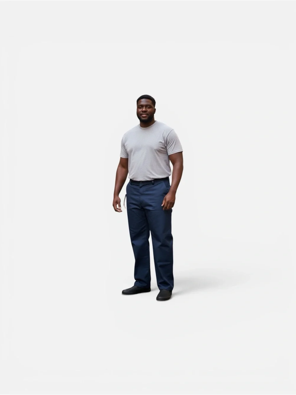 Dickies Double Knee Work Pants in Navy Blue NWT 50x30 - Picture 1 of 5
